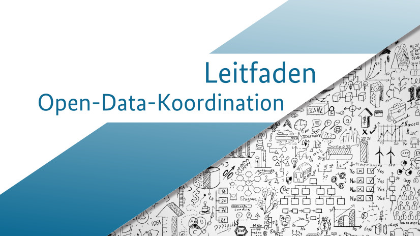 Cover des Leitfadens Open-Data-Koordination.